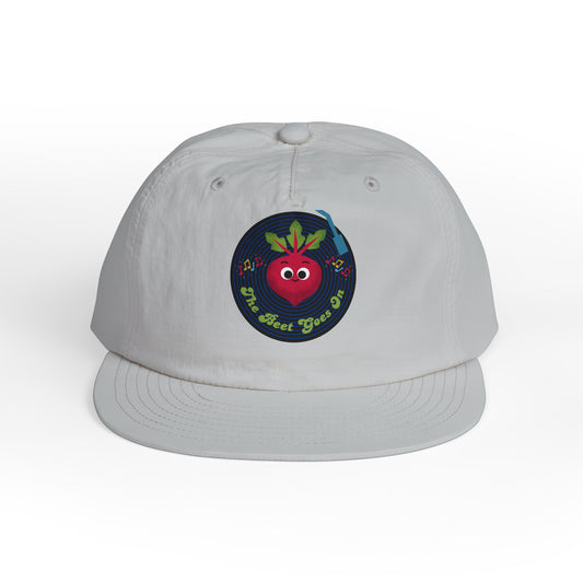 Surf Cap with Fun The Beet Goes On Pun Design, Cool Beach Hat, Perfect for Surfing, Gifts for Beach Lovers, Summer Accessories