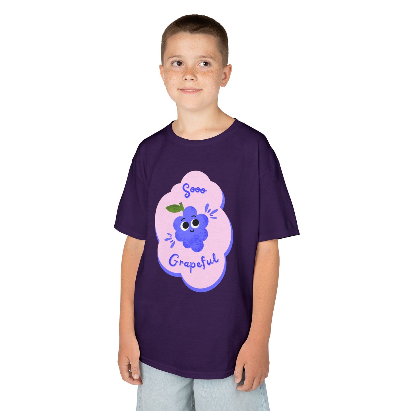 Kids Gratitude Tee, Cute Kids Shirt, Graphic Tee for Children, Thankful Youth Shirt, Gift for Kids, Everyday Casual Wear