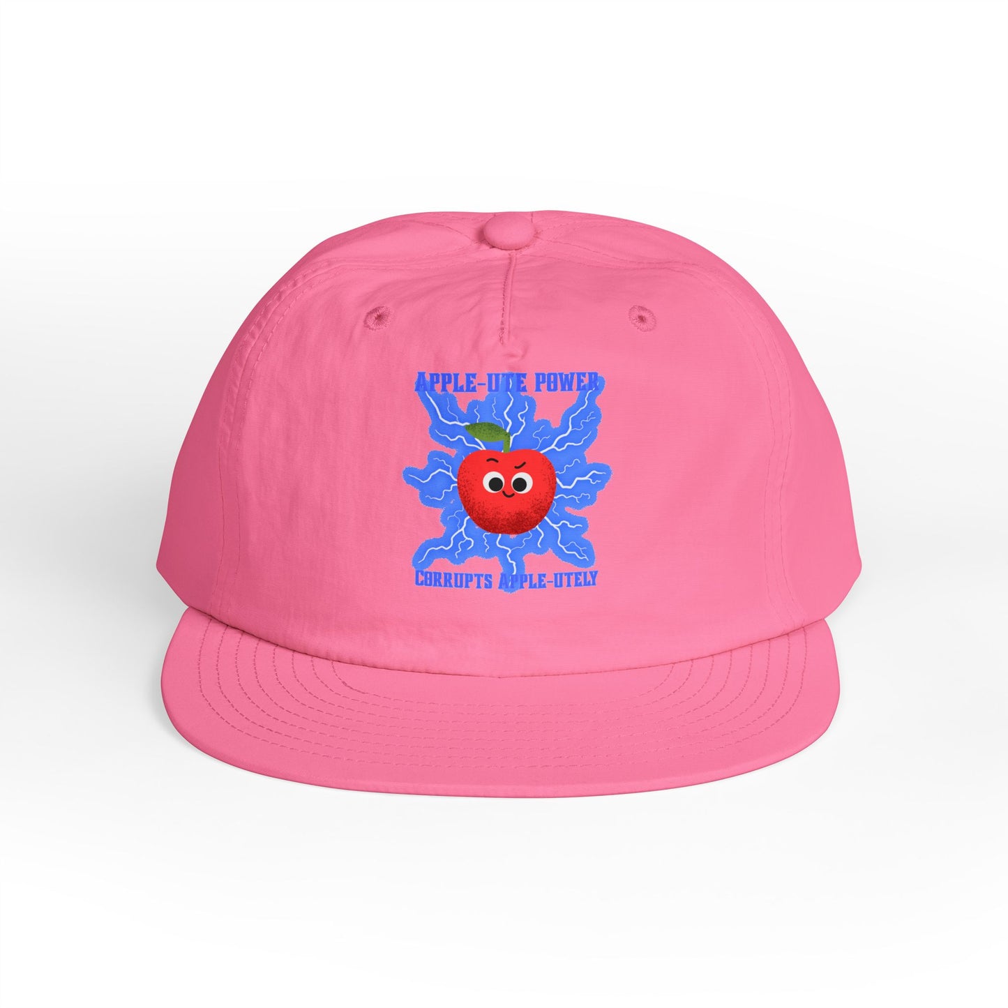 Fun Surf Cap with Playful Apple Design | Great for Summer, Beach Days, and Casual Outings | Perfect Gift Hat for All Ages, Kids, Beach Fashion