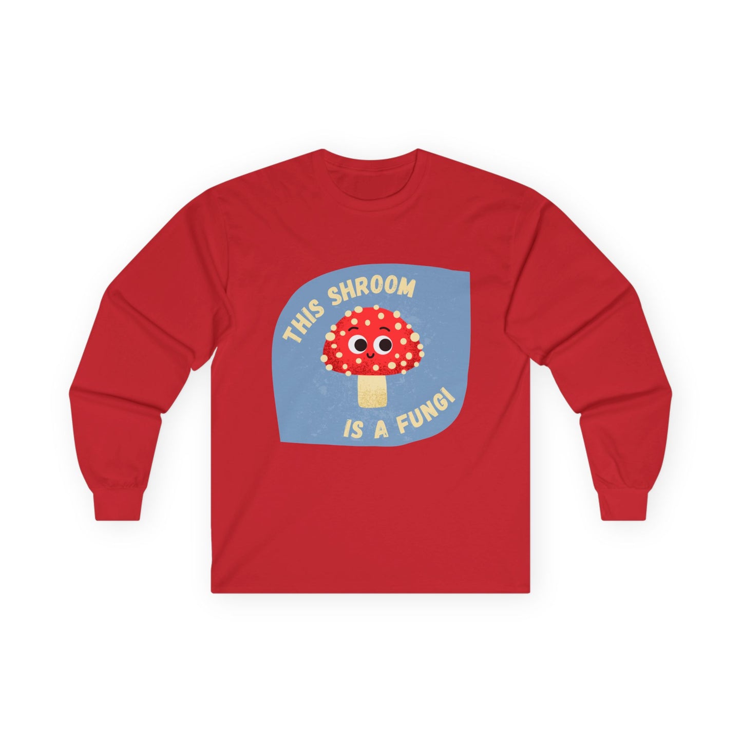 Funky Mushroom Long Sleeve Tees - This Shroom is a Fungi, Cute Shirt for Fun-Lovers, Gift for Mushroom Enthusiasts, Casual Wear, Quirky [...]