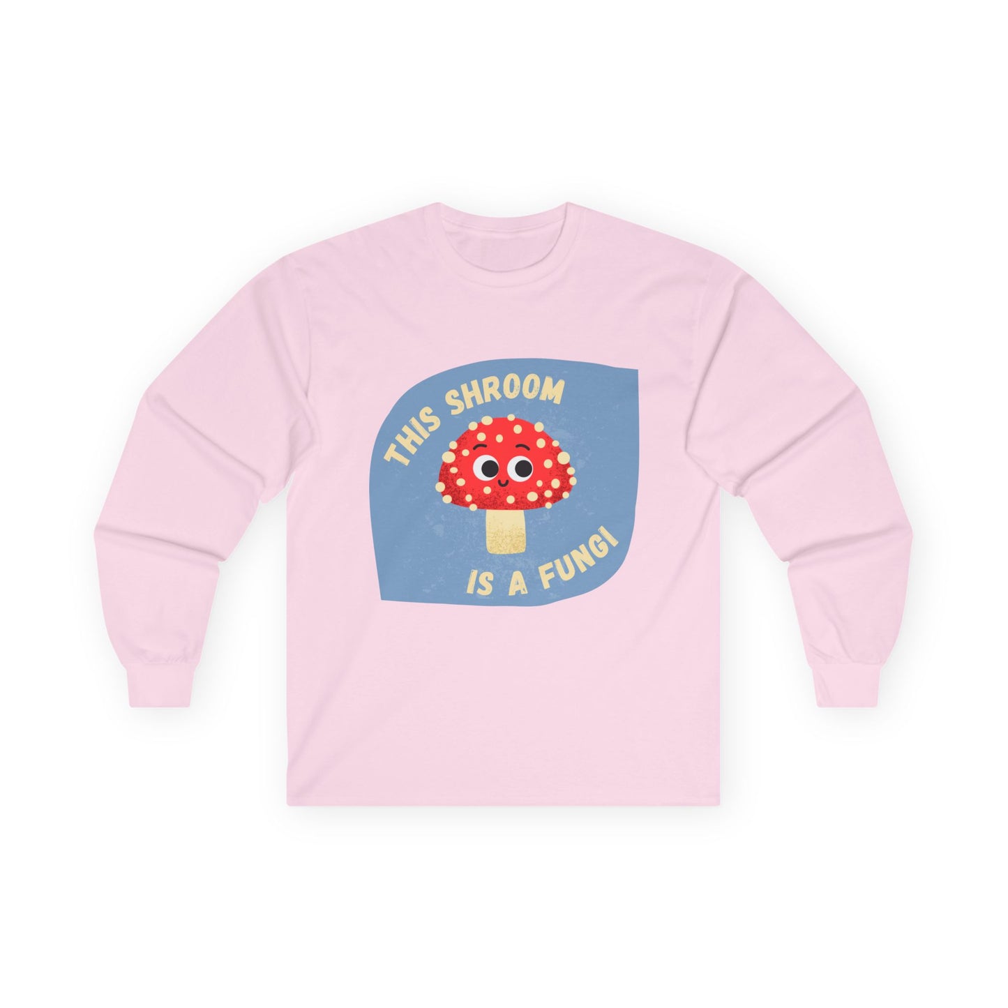 Funky Mushroom Long Sleeve Tees - This Shroom is a Fungi, Cute Shirt for Fun-Lovers, Gift for Mushroom Enthusiasts, Casual Wear, Quirky [...]
