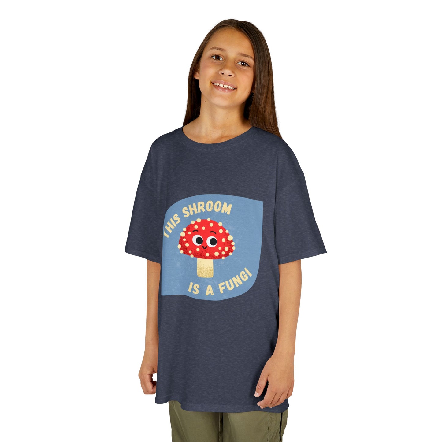 Funny Fungi Kids Shirt, Cute Kids Tee, Mushroom Graphic Shirt, Playful Tee for Children, Perfect Gift for Young Nature Lovers