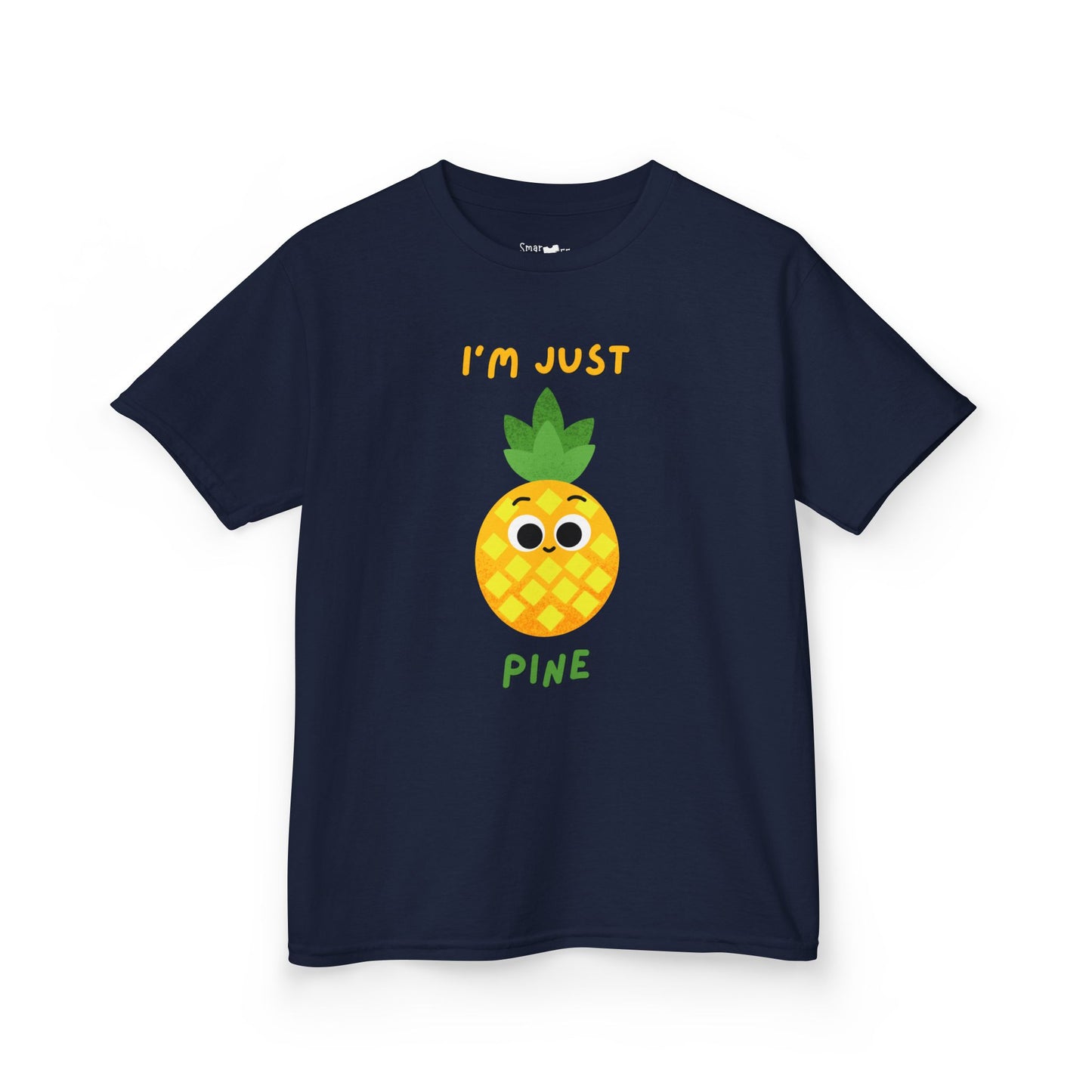 Kids Pineapple Tee - Cute Kids Shirt, Fun Summer Outfit, Birthday Gift, Playful Tee, Tropical Vibes, Kids Graphic Tee