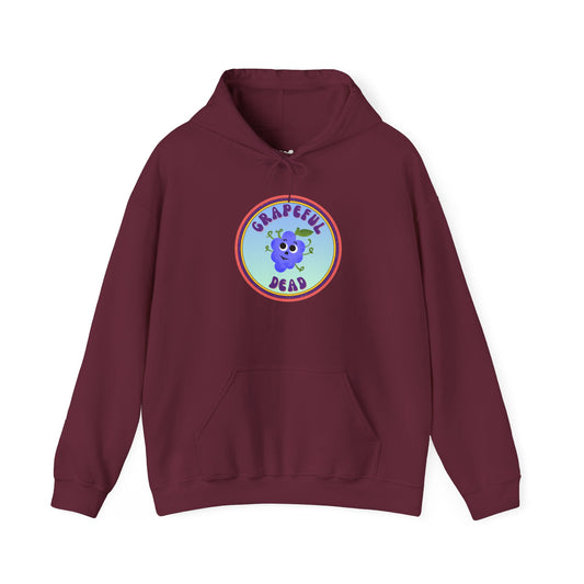 Grateful Dead Pun Hoodie, Cozy Unisex Pullover, Vintage Style Hoodie, Festival Apparel, Music Lover Gift