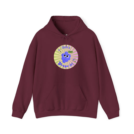 Cheerful Graphic Hoodie, Fun Casual Wear, Gift for Friends, Birthday, Cozy Apparel, Everyday Comfort