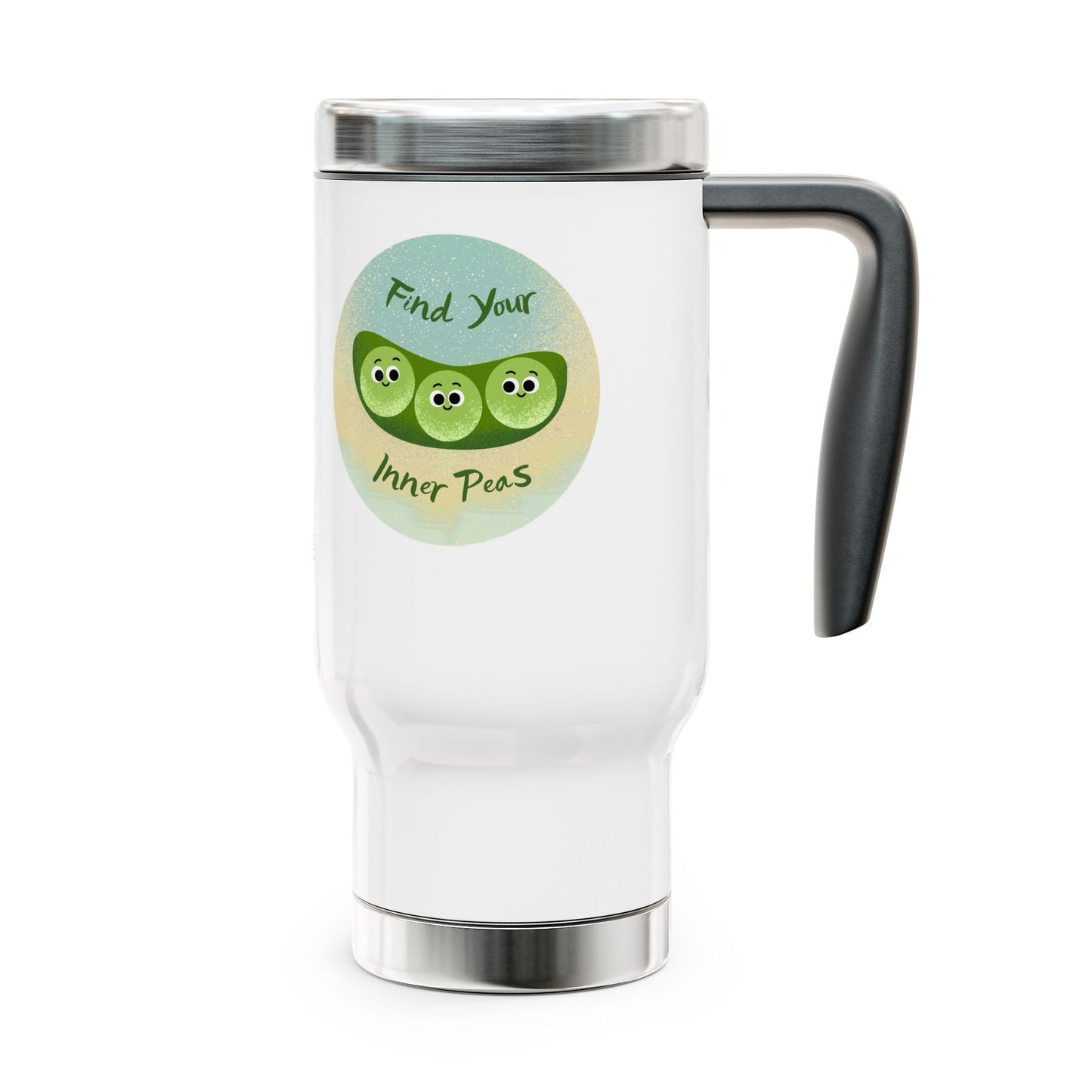 Funny Inner Peas Travel Mug, Stainless Steel Coffee Cup, Great for Office or Home Use, Perfect Gift for Tea Lovers, Motivational Mugs, [...]