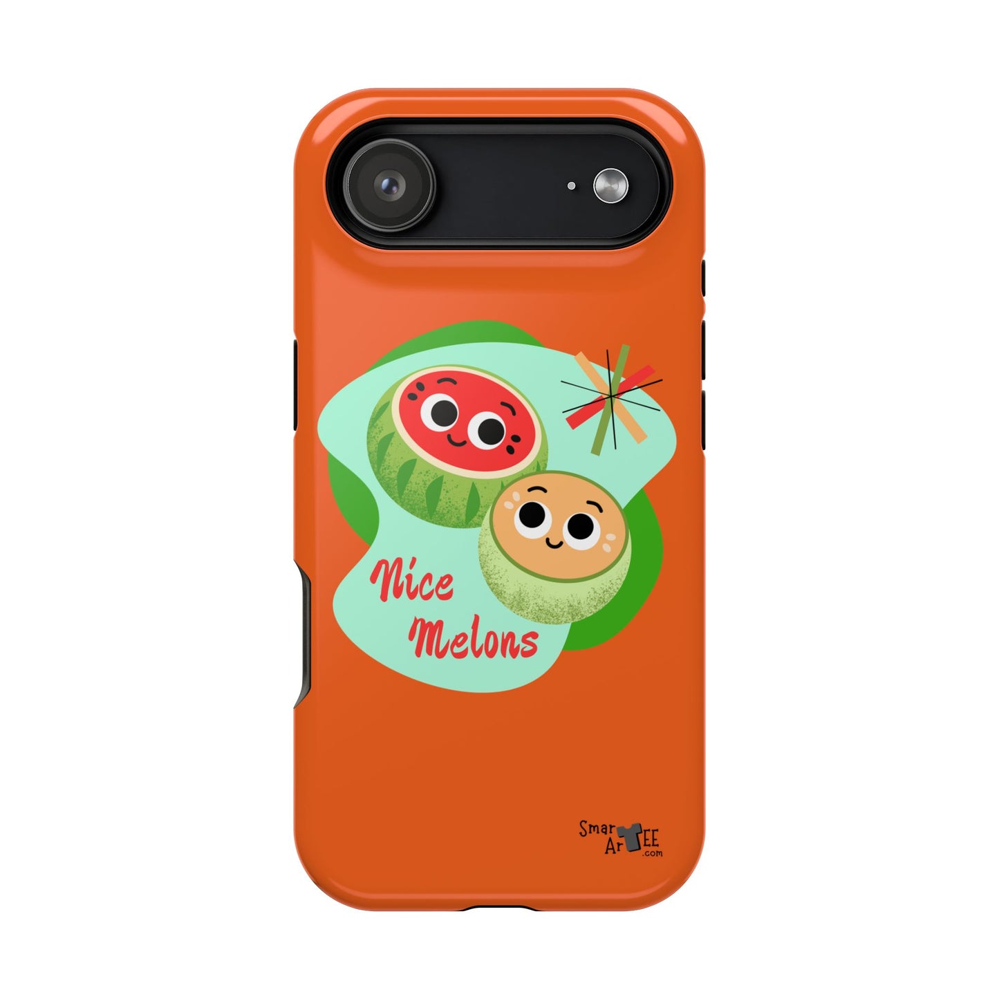 Cute Fruit Phone Case - Nice Melons Design, Impact-Resistant, Fun Gift for Kids, Phone Accessories for Celebrations, Fruit Lovers