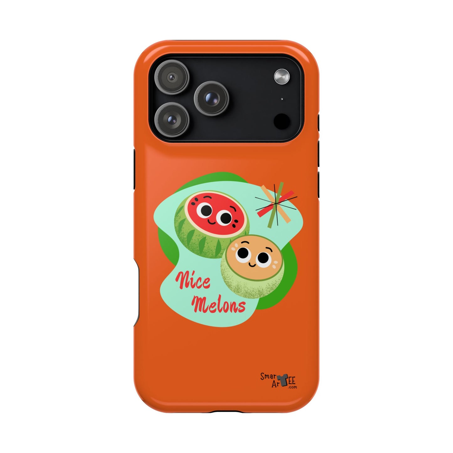 Cute Fruit Phone Case - Nice Melons Design, Impact-Resistant, Fun Gift for Kids, Phone Accessories for Celebrations, Fruit Lovers