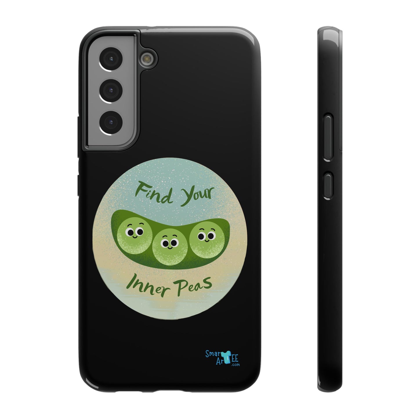 Find Your Inner Peas Phone Case | Impact-Resistant, Cute Phone Cover for Veggie Lovers, Gift for Friends, Fun Phone Accessories