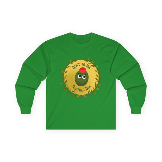 Optimistic Long Sleeve Tees, Inspirational Shirt, Unisex Casual Wear, Gift for Friends, Motivational Outfit