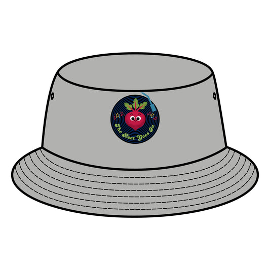 Vibrant Beet Pun Bucket Hat, Stylish Summer Hats, Fun Sun Protection, Perfect for Festivals, Gifts for Music Lovers