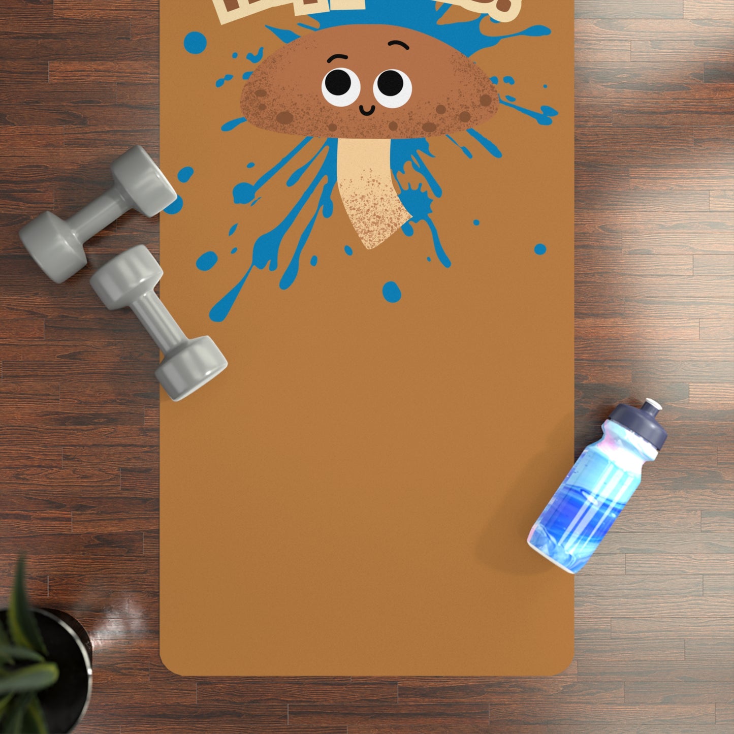 Funny Yoga Mat - "Shitake Happens" Meditation Gear, Eco-Friendly Exercise Mat, Gift for Yoga Lovers, Home Fitness Essential, Unique [...]