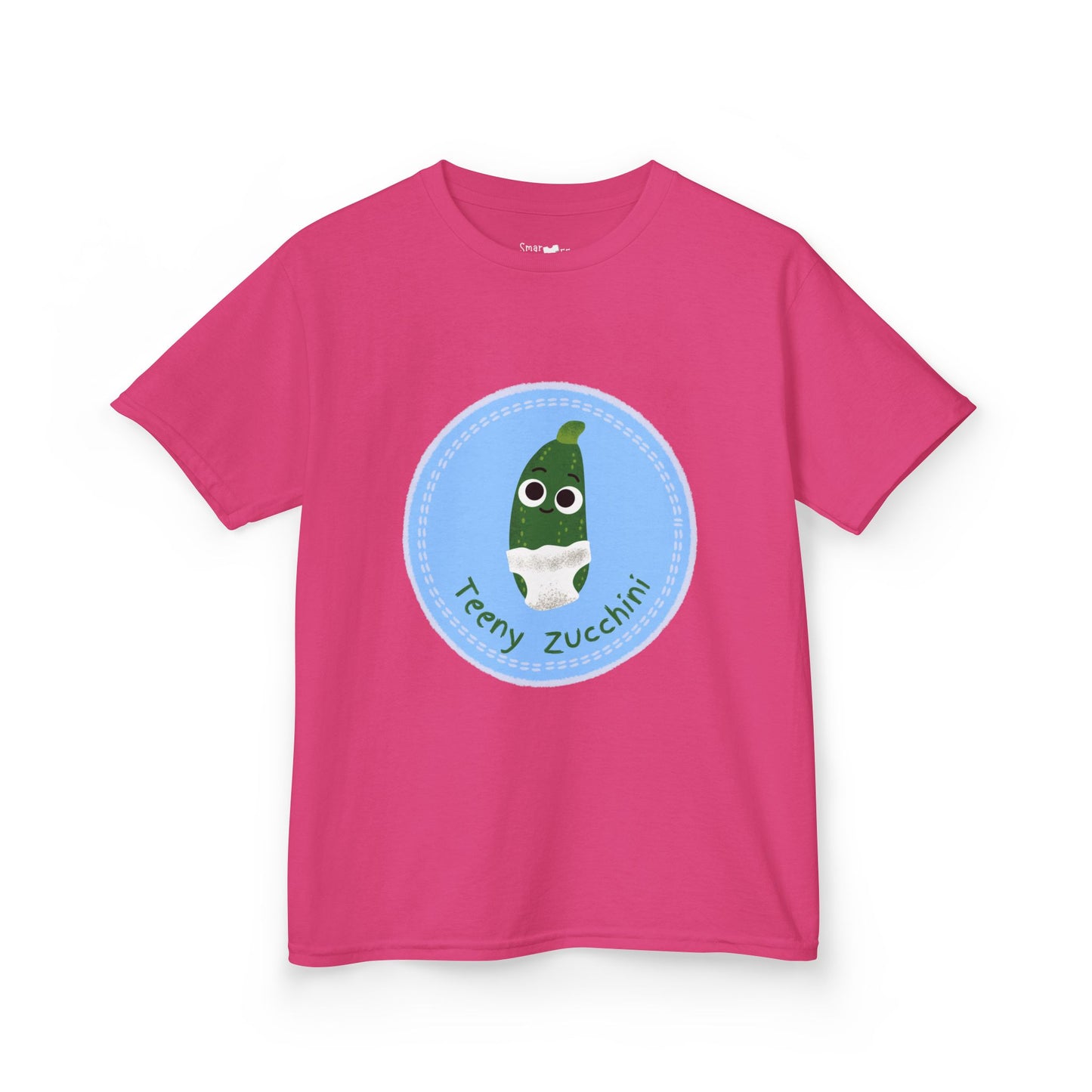 Kids Zucchini Tee, Cute Vegetable Shirt, Funny Kids Apparel, Gift for Kids, Playful Shirt, Gardening Themes