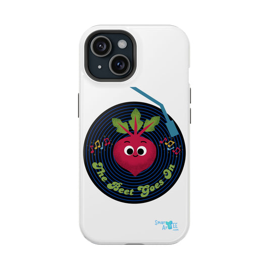 Fun Impact-Resistant Phone Cases - Unique Phone Accessories, Beet Pun Themed, Holiday Present