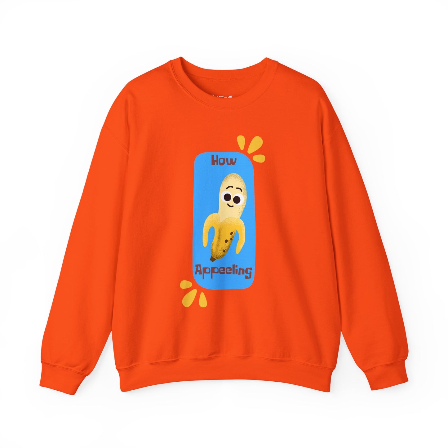 Funny Fruit Pun Sweatshirt, Unisex Sweater, Relaxed Style For Everyday Wear, Great Gift Idea
