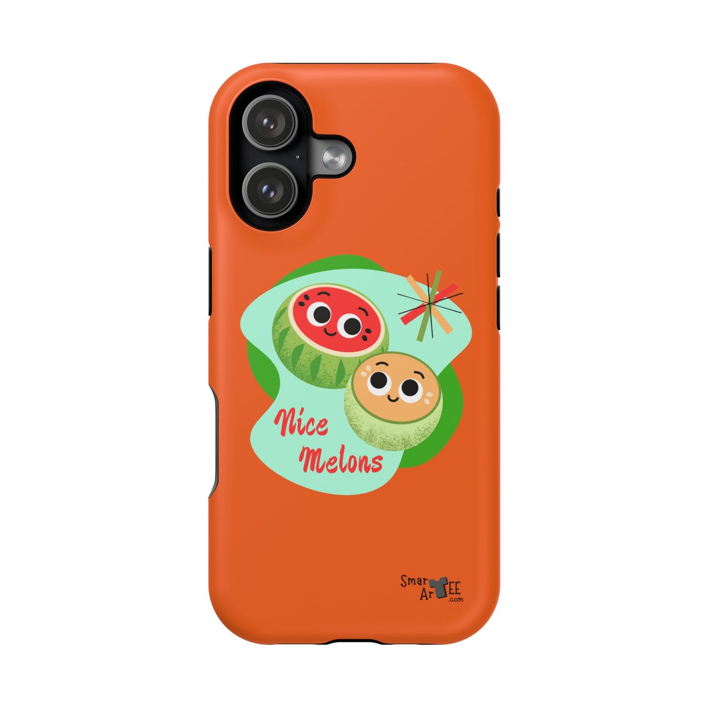 Cute Fruit Phone Case - Nice Melons Design, Impact-Resistant, Fun Gift for Kids, Phone Accessories for Celebrations, Fruit Lovers