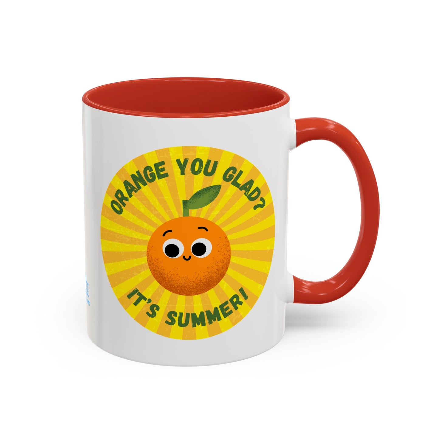 Sunny Citrus Coffee Mug - Perfect for Summer! | Fun Gift for Coffee Lovers, Kitchen Decor, Orange Enthusiasts