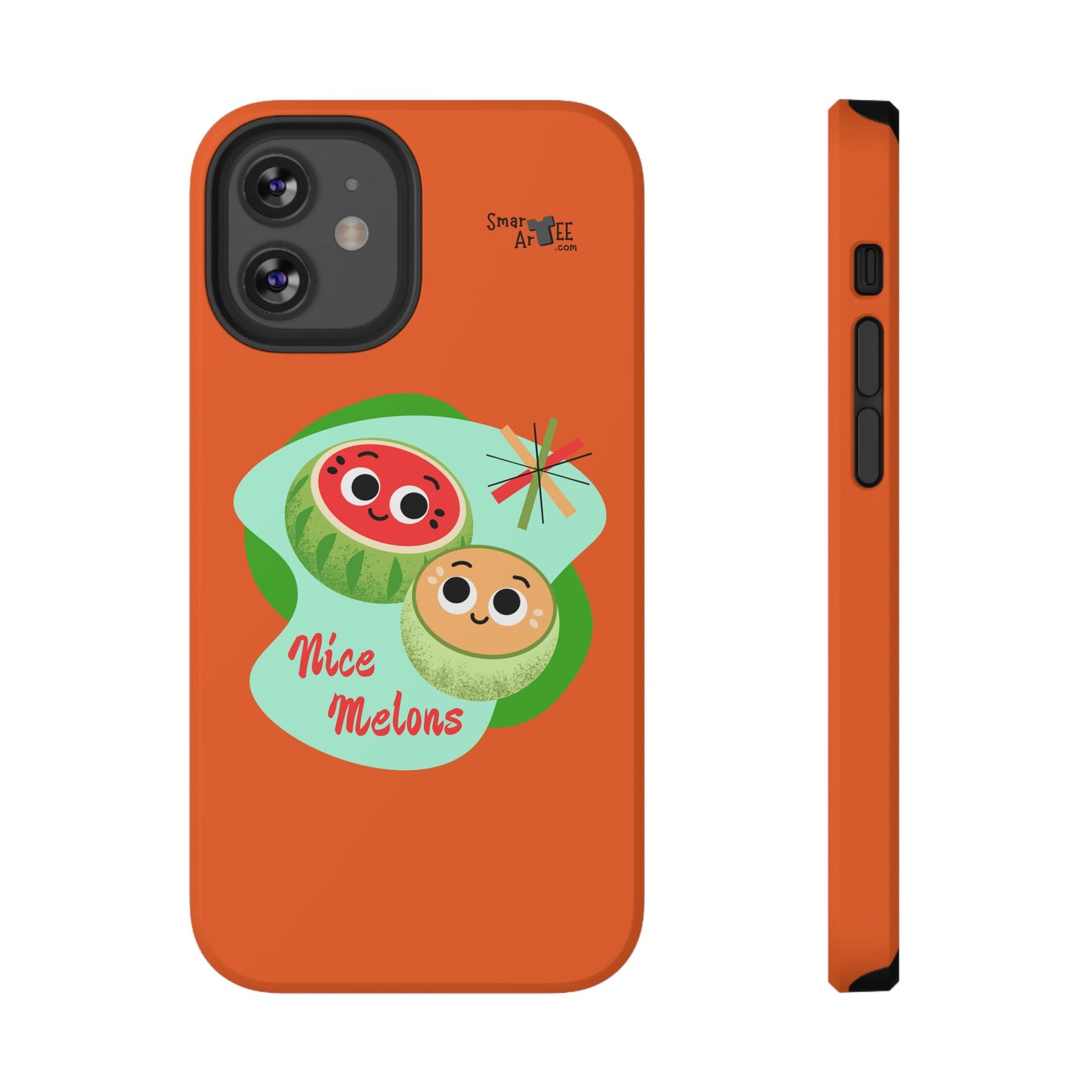 Cute Fruit Phone Case - Nice Melons Design, Impact-Resistant, Fun Gift for Kids, Phone Accessories for Celebrations, Fruit Lovers