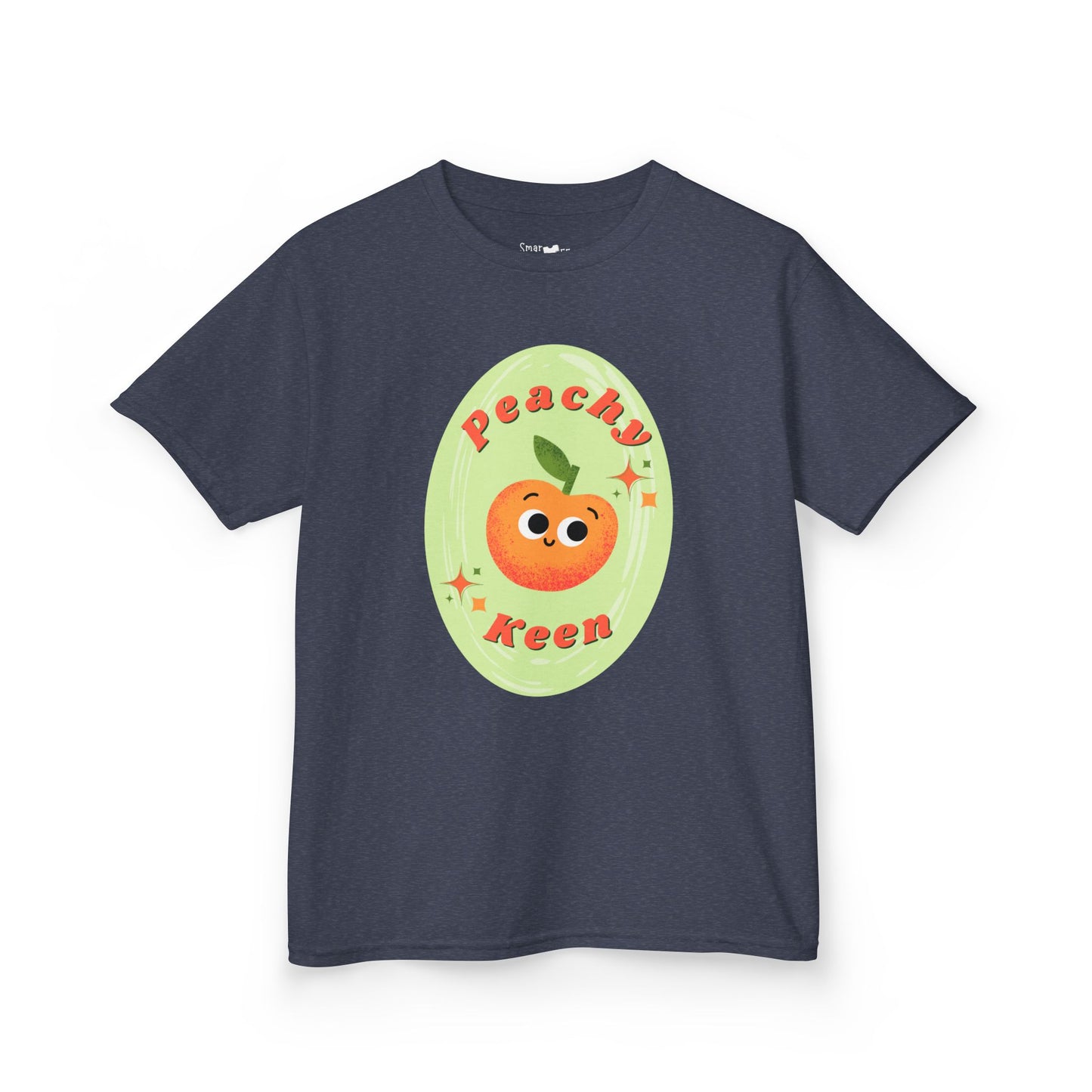 Peachy Keen Kids Tee - Fun Cotton Shirt for Kids, Playful Summer Shirt, Cute Gift for Birthdays, Seasonal Celebrations, Kids Fashion