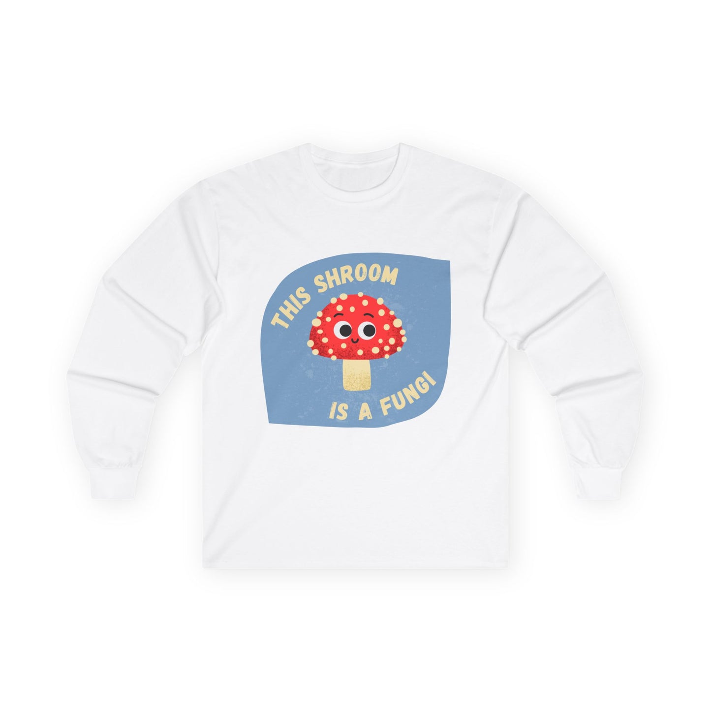 Funky Mushroom Long Sleeve Tees - This Shroom is a Fungi, Cute Shirt for Fun-Lovers, Gift for Mushroom Enthusiasts, Casual Wear, Quirky [...]