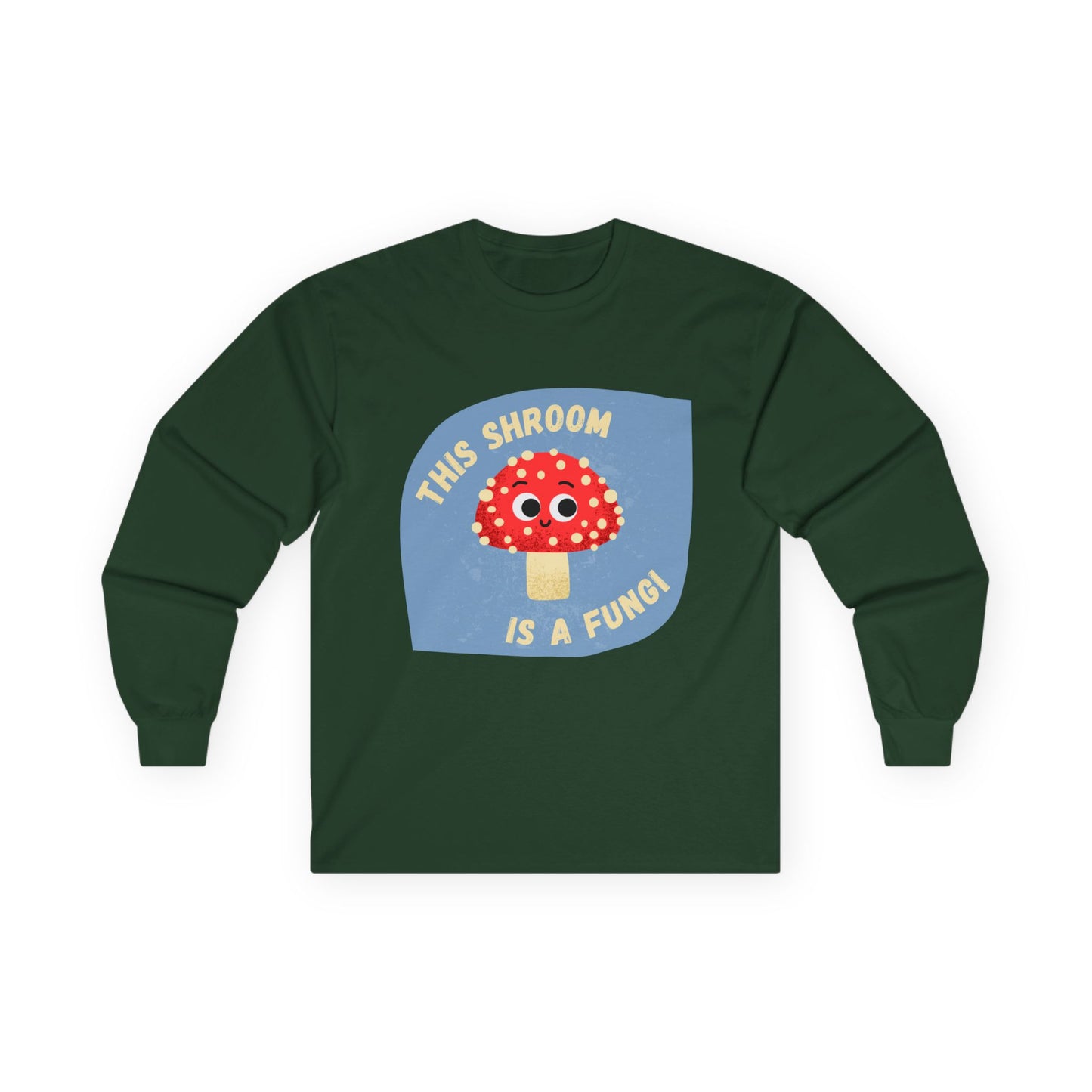 Funky Mushroom Long Sleeve Tees - This Shroom is a Fungi, Cute Shirt for Fun-Lovers, Gift for Mushroom Enthusiasts, Casual Wear, Quirky [...]