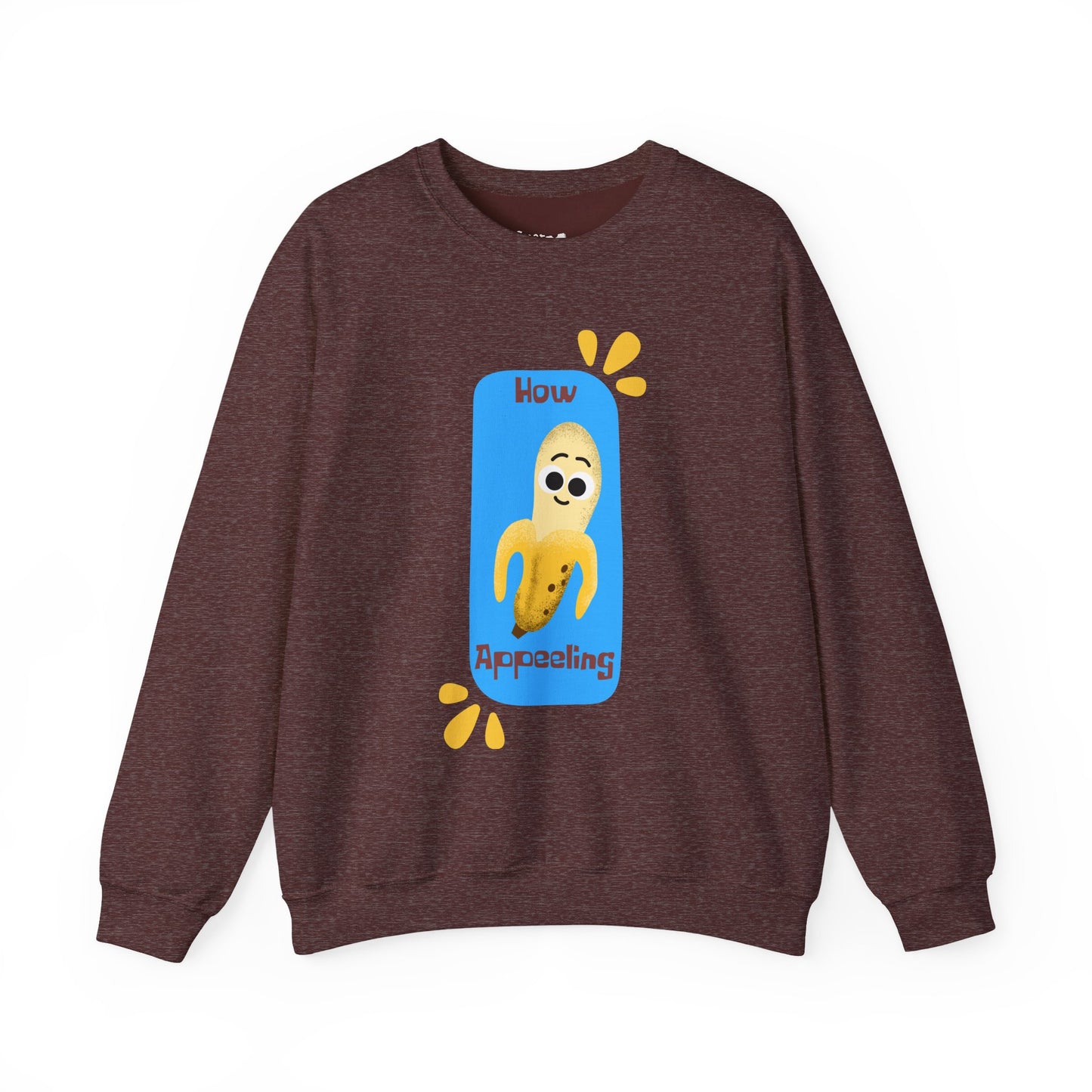 Funny Fruit Pun Sweatshirt, Unisex Sweater, Relaxed Style For Everyday Wear, Great Gift Idea