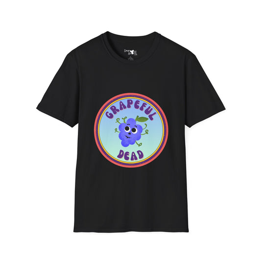 Grapeful Dead Unisex T-Shirt | Vintage Music Tee, Festival Wear, Gift for Music Lovers, Casual Style, Retro Graphic Shirt