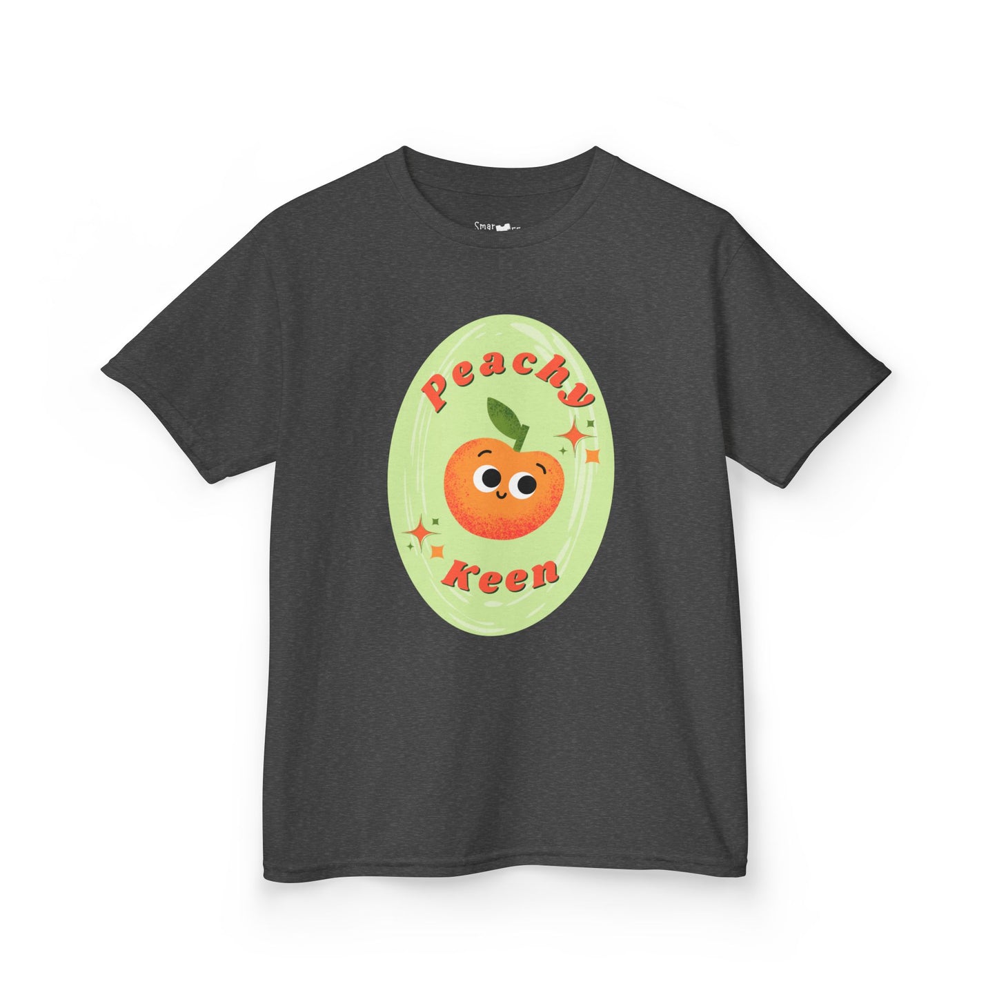 Peachy Keen Kids Tee - Fun Cotton Shirt for Kids, Playful Summer Shirt, Cute Gift for Birthdays, Seasonal Celebrations, Kids Fashion