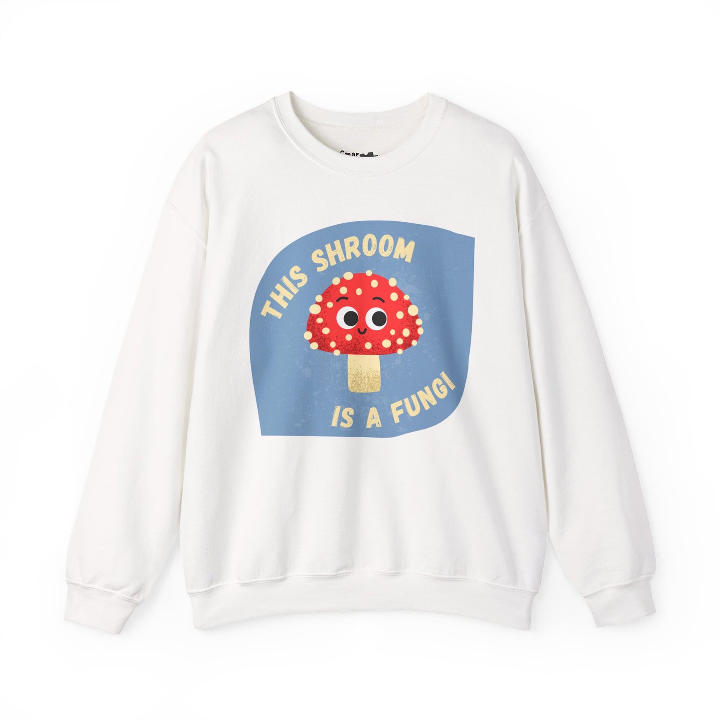 Crewneck Sweatshirt - This Shroom is a Fungi Whimsical Pun, Great Gift Idea, Funny Vegetable Sweatshirt, Relaxed Style