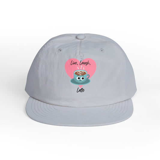 Playful Surf Cap - Live Laugh Love, Summer Vibes, Casual Weekend Accessory, Fun Beach Hat, Gift for Surf Lovers