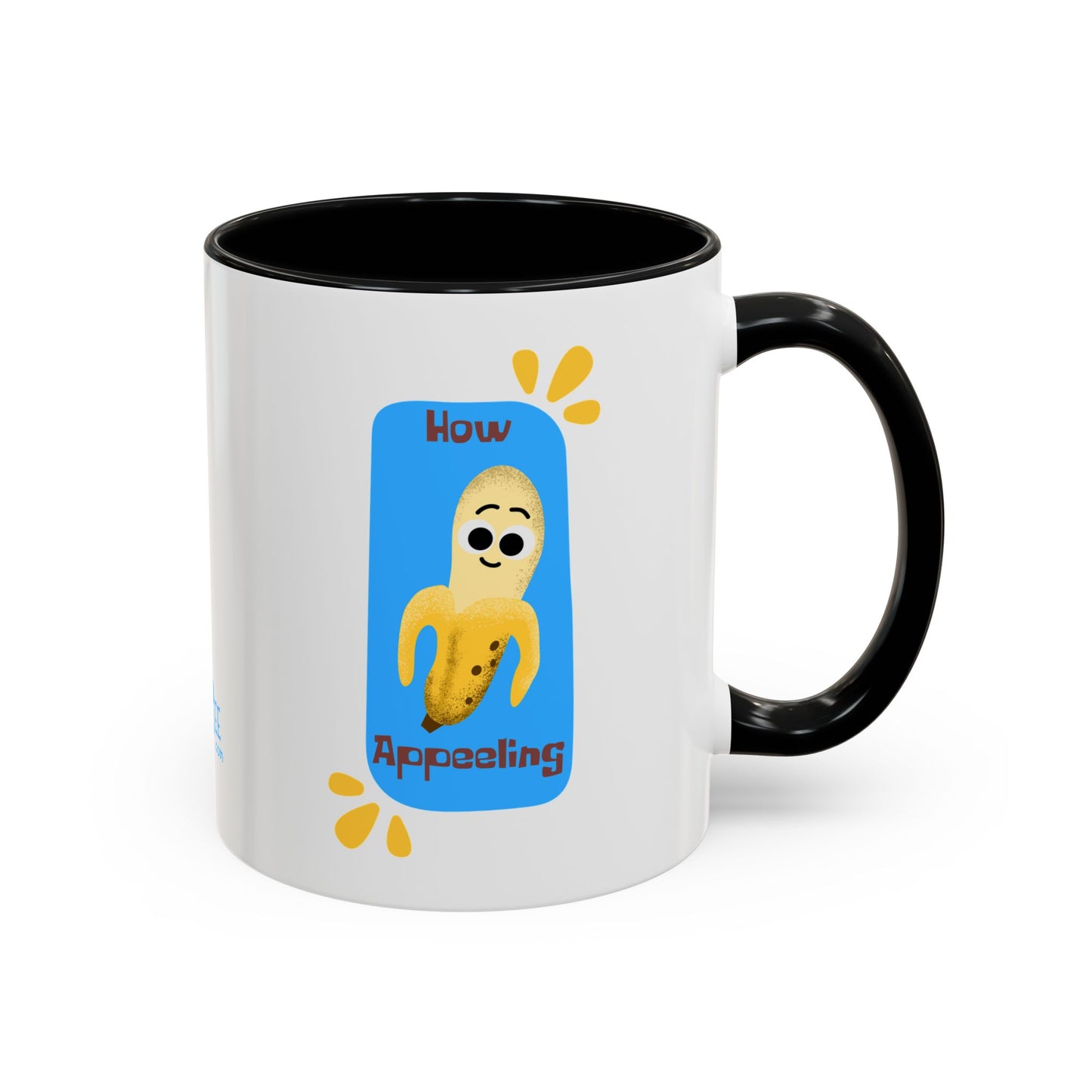 Fun Banana Design Coffee Mug - How Appeeling, Cute Gift for Coffee Lovers, Quirky Kitchen Decor, Ideal for Birthdays and Celebrations