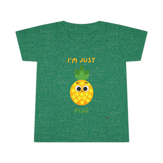 Cute Pineapple Toddler Shirt, Fun Kids Tee, Summer Outfit, Birthday Gift, Playful Kids Clothing