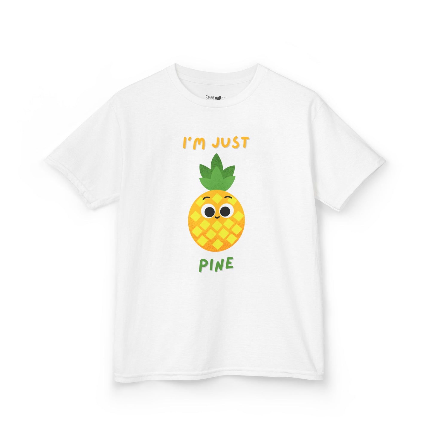 Kids Pineapple Tee - Cute Kids Shirt, Fun Summer Outfit, Birthday Gift, Playful Tee, Tropical Vibes, Kids Graphic Tee