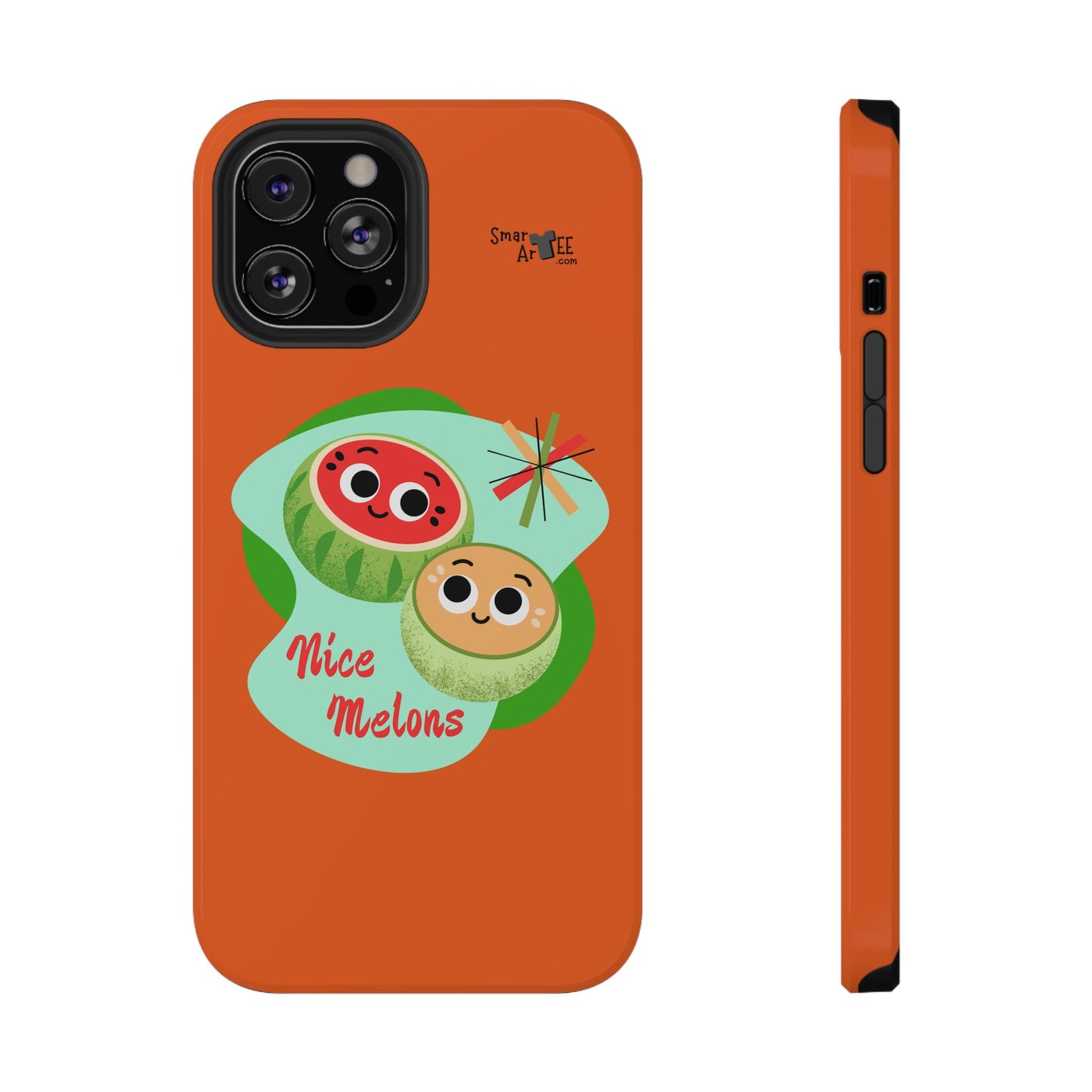 Cute Fruit Phone Case - Nice Melons Design, Impact-Resistant, Fun Gift for Kids, Phone Accessories for Celebrations, Fruit Lovers