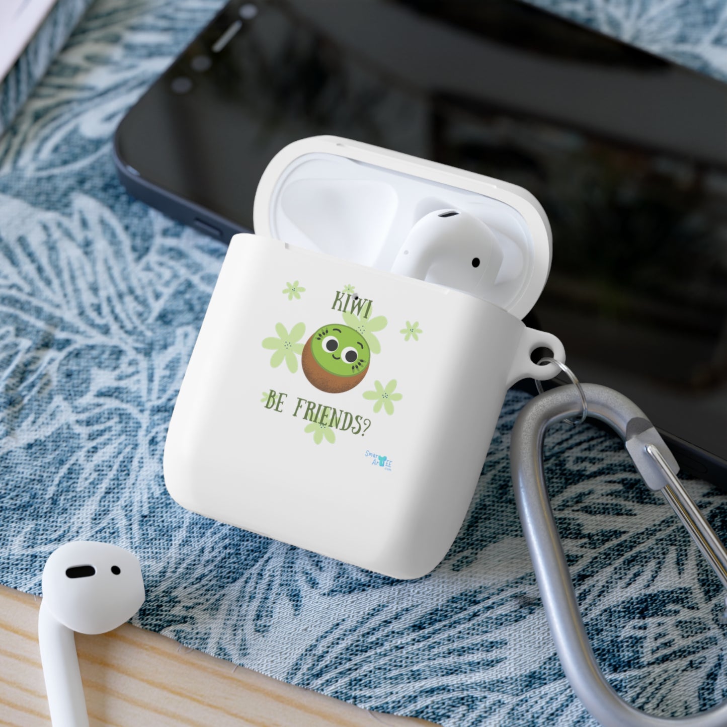 Funny Kiwi Air Pods Case Cover, Gift for Friends, Unique Air Pod Holder, Fun Accessories for Music Lovers