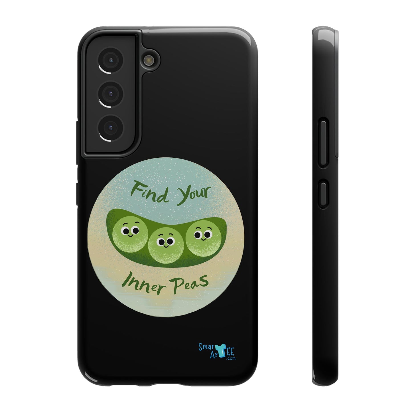 Find Your Inner Peas Phone Case | Impact-Resistant, Cute Phone Cover for Veggie Lovers, Gift for Friends, Fun Phone Accessories