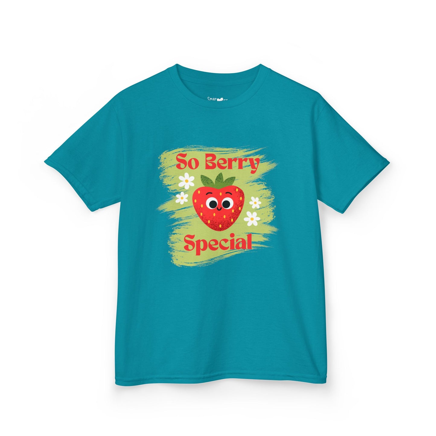 Kids Strawberry Tee - "So Berry Special" - Perfect for Celebrations and Birthdays, Funny Fruit Pun Shirt, Back To School
