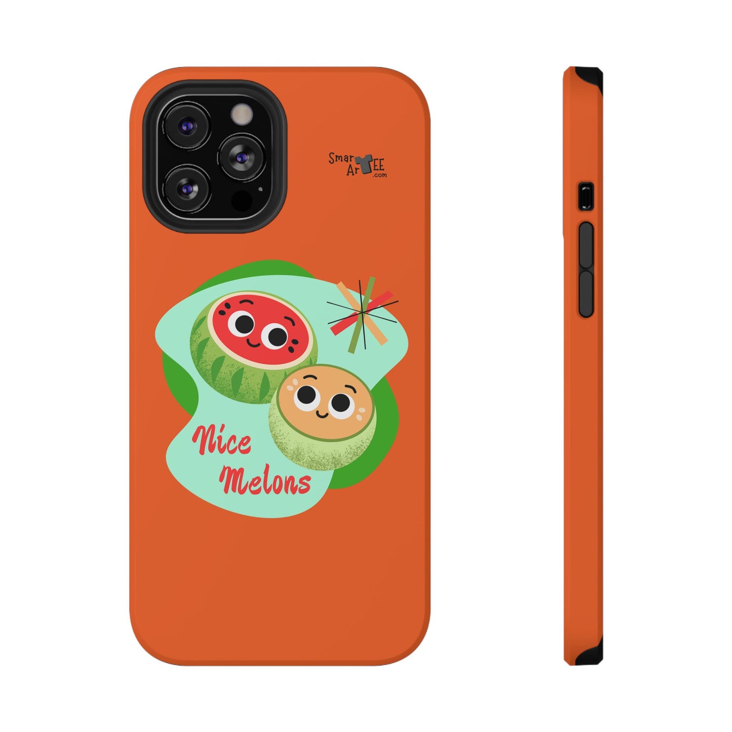 Cute Fruit Phone Case - Nice Melons Design, Impact-Resistant, Fun Gift for Kids, Phone Accessories for Celebrations, Fruit Lovers