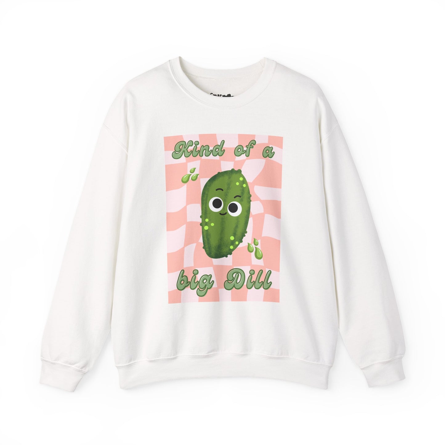Whimsical Pickle Pun Sweatshirt, Funny Cozy Vegetable Pun Sweatshirt, Whimsical Gift Ideas, Fun For All