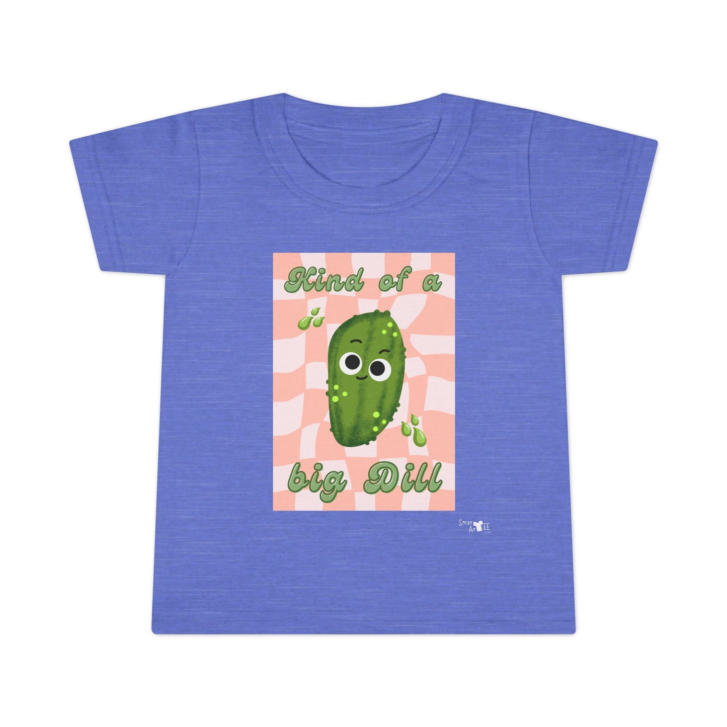 Cute Toddler Shirt, Kind of a Big Dill Tee, Funny Pickle Pun Shirt, Kids Gift, Summer Outfit, Toddler Apparel