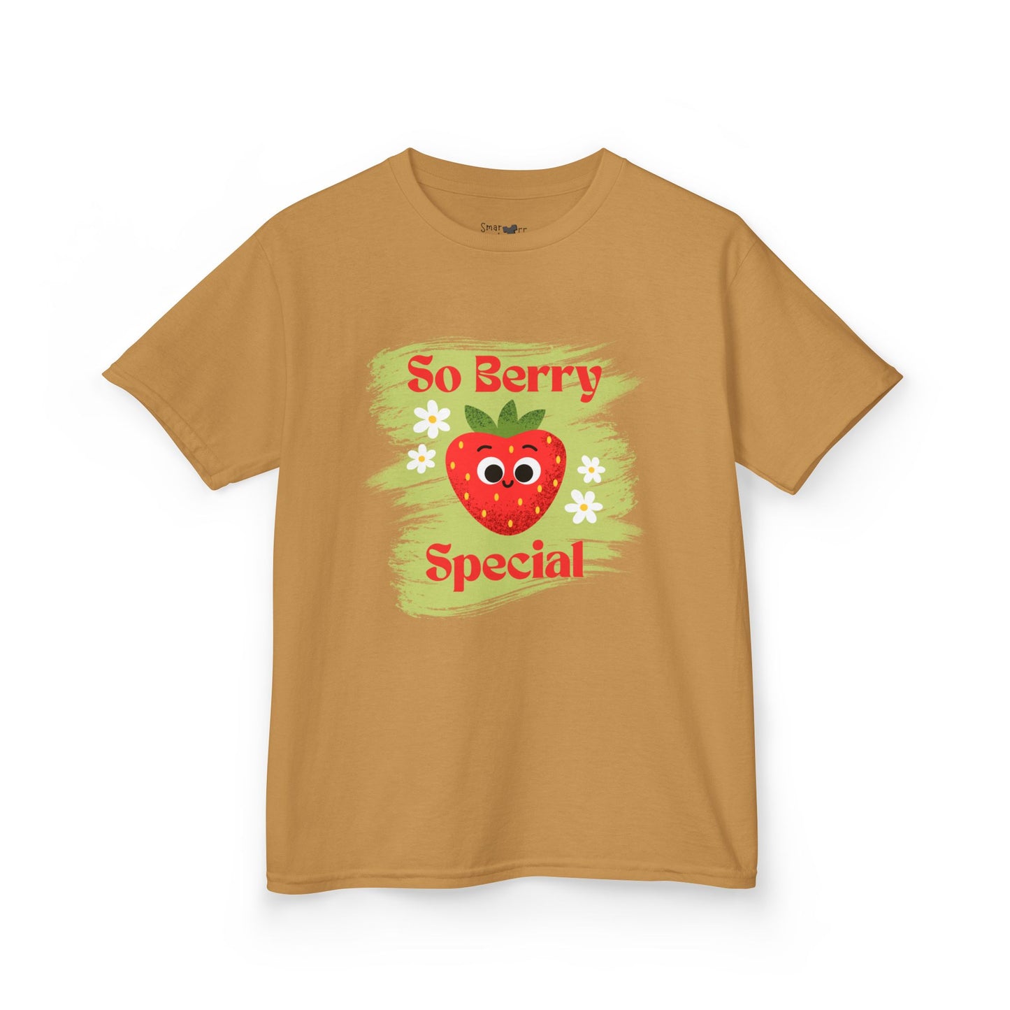 Kids Strawberry Tee - "So Berry Special" - Perfect for Celebrations and Birthdays, Funny Fruit Pun Shirt, Back To School