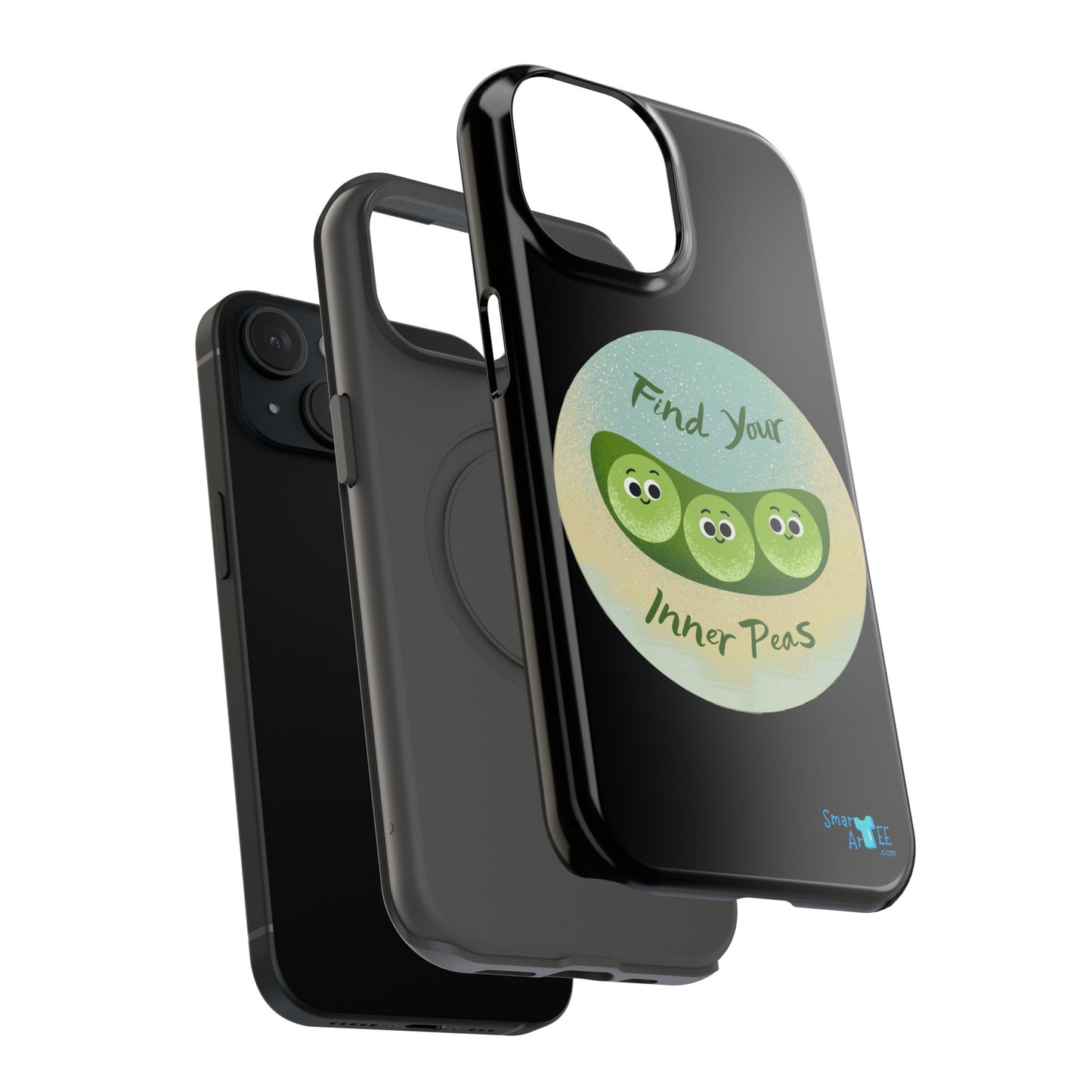 Find Your Inner Peas Phone Case | Impact-Resistant, Cute Phone Cover for Veggie Lovers, Gift for Friends, Fun Phone Accessories