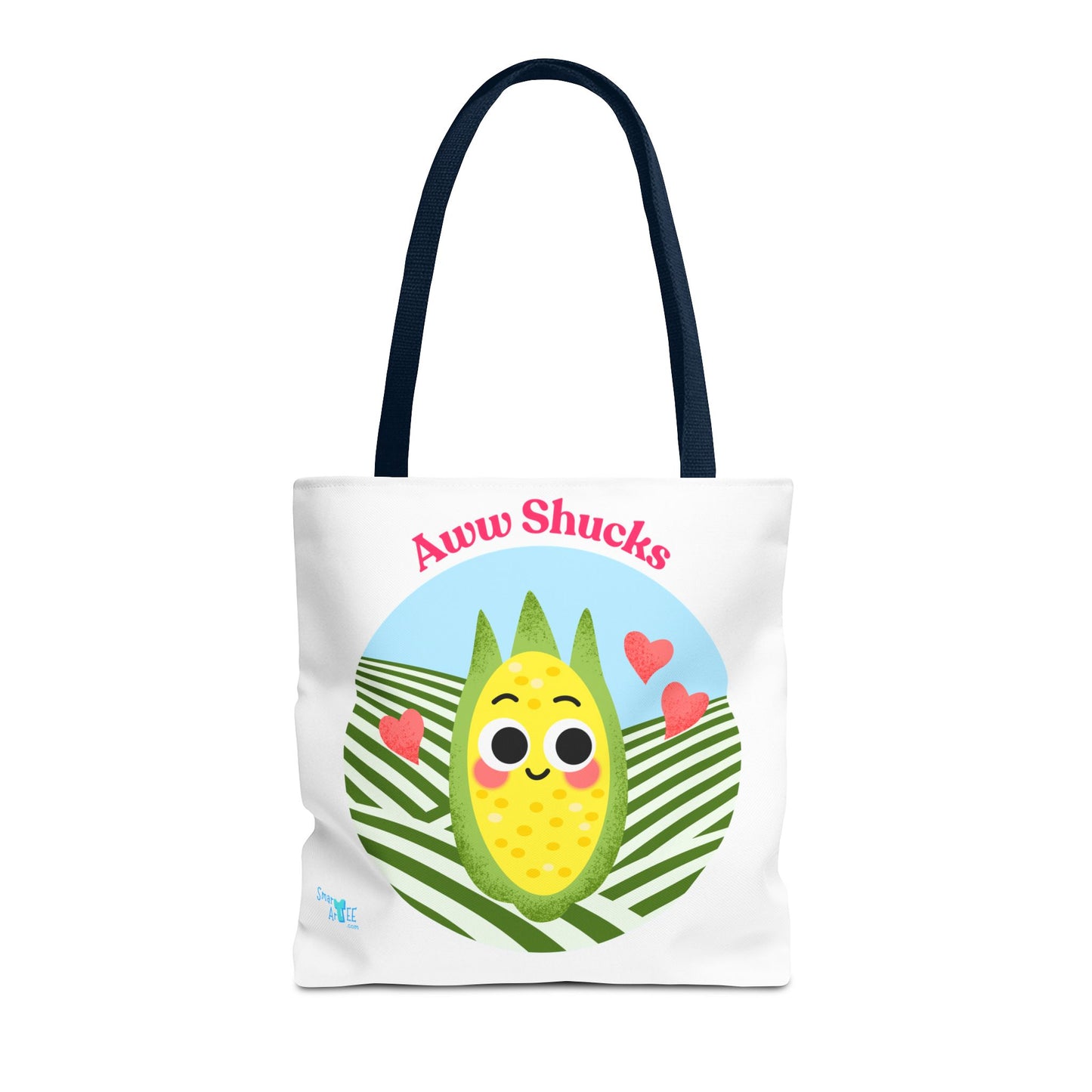 Cute Corn Tote Bag, Funny Grocery Tote, Gift for Veggie Lovers, Funny Farmhouse Decor, Unique Eco-Friendly Bag