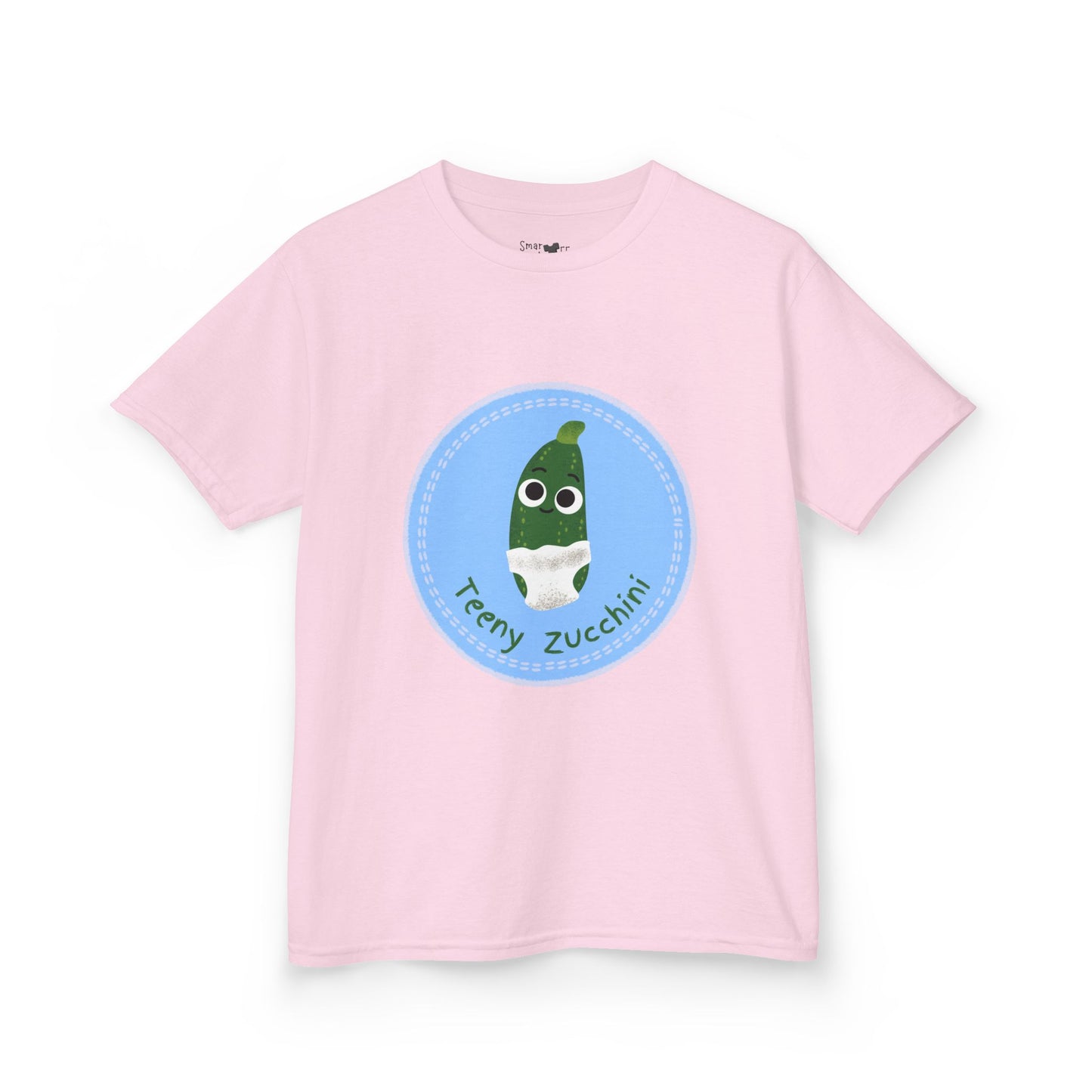 Kids Zucchini Tee, Cute Vegetable Shirt, Funny Kids Apparel, Gift for Kids, Playful Shirt, Gardening Themes