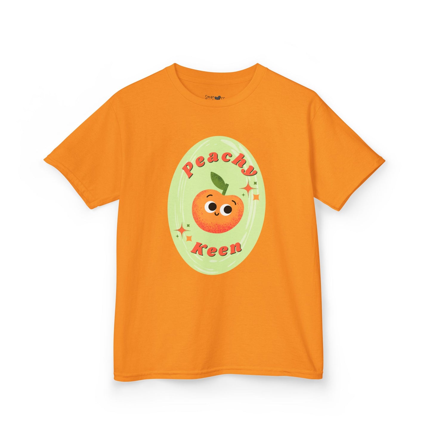 Peachy Keen Kids Tee - Fun Cotton Shirt for Kids, Playful Summer Shirt, Cute Gift for Birthdays, Seasonal Celebrations, Kids Fashion