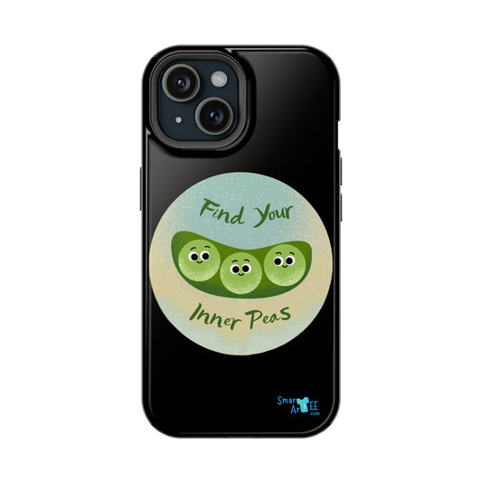 Find Your Inner Peas Phone Case | Impact-Resistant, Cute Phone Cover for Veggie Lovers, Gift for Friends, Fun Phone Accessories