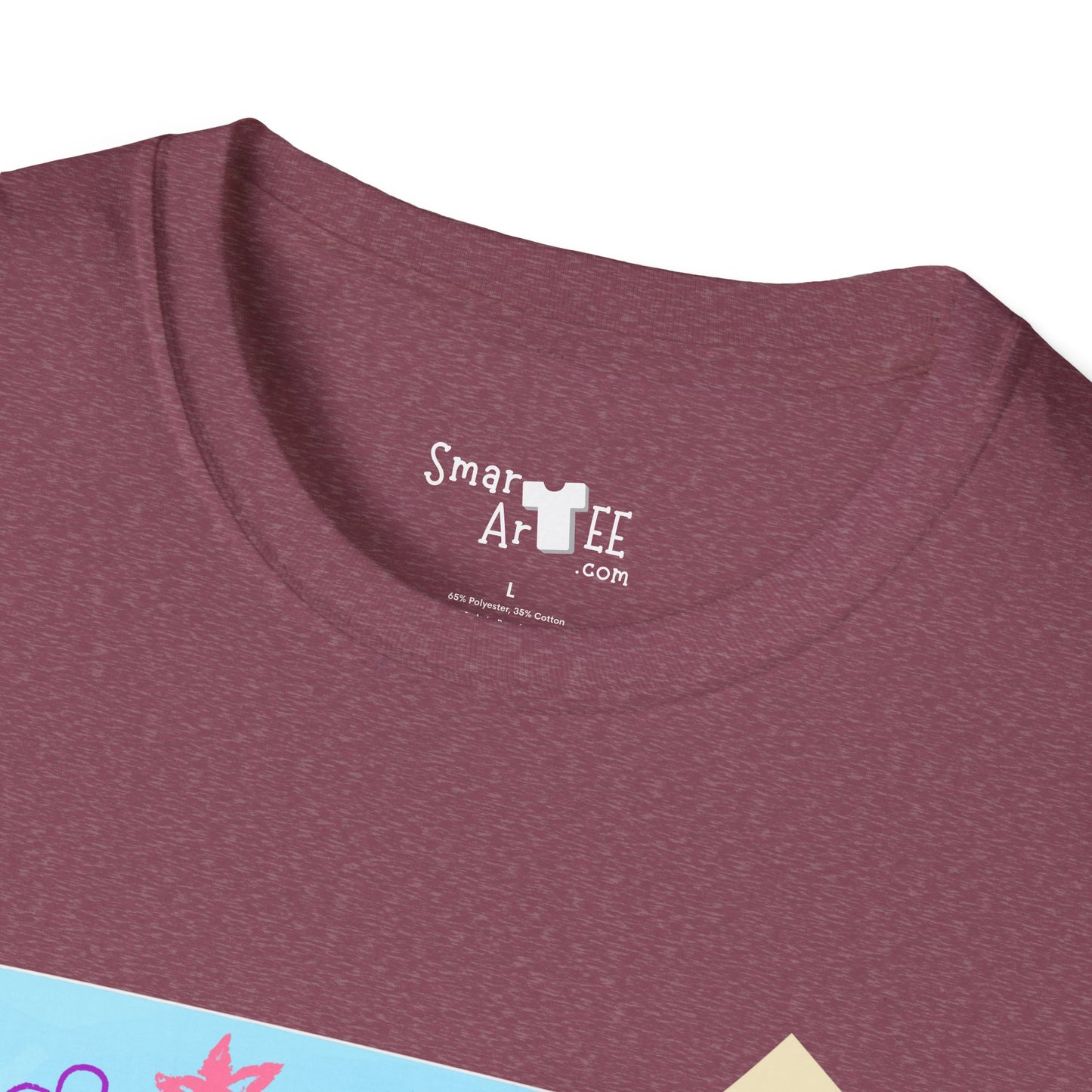 Cute No Plum Intended Unisex Softstyle T-Shirt, Great For Fruit Lovers, Funny Fruit Pun