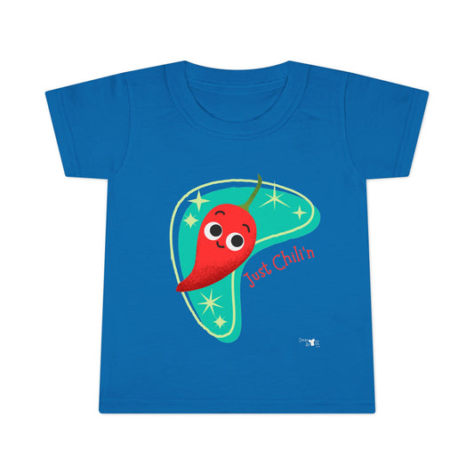 Cute Chili Pepper Toddler Shirt, Funny Kids Tee, Toddler Outfit, Gift for Ages 1-5, Playful Design for Every Day