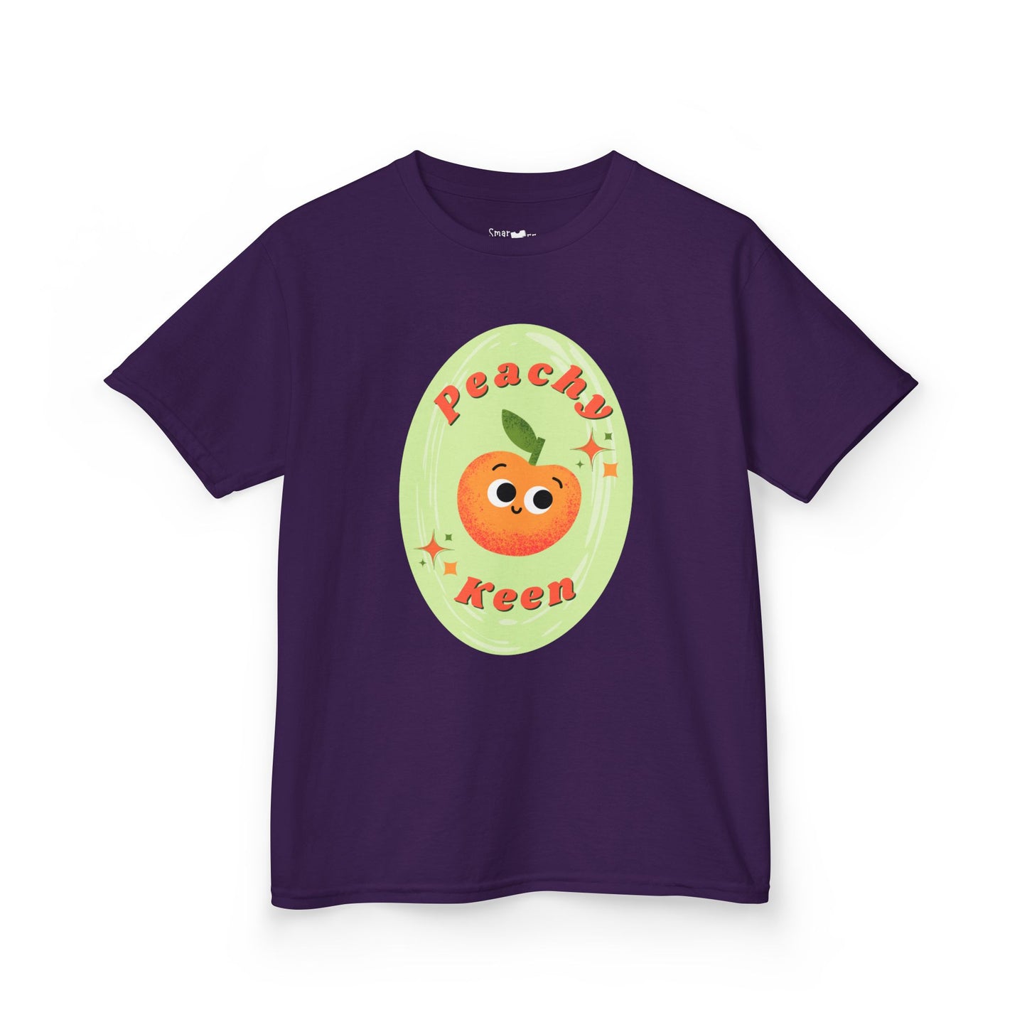 Peachy Keen Kids Tee - Fun Cotton Shirt for Kids, Playful Summer Shirt, Cute Gift for Birthdays, Seasonal Celebrations, Kids Fashion