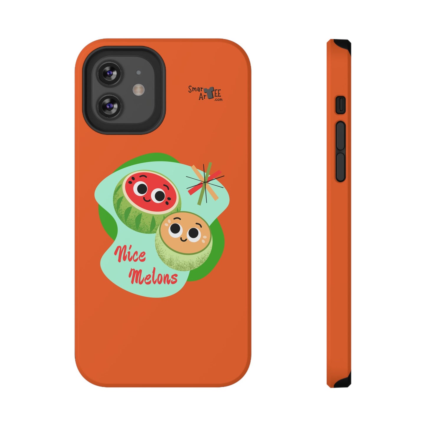Cute Fruit Phone Case - Nice Melons Design, Impact-Resistant, Fun Gift for Kids, Phone Accessories for Celebrations, Fruit Lovers